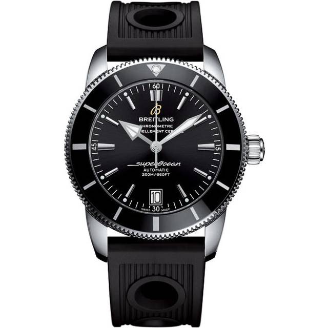 BREITLING Superocean Heritage II AUTO 46MM Volcano Black Men's Watch AB2020121B1A1 - 46 mm