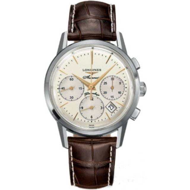 Longines Watch Flagship Heritage Mens D - Silver