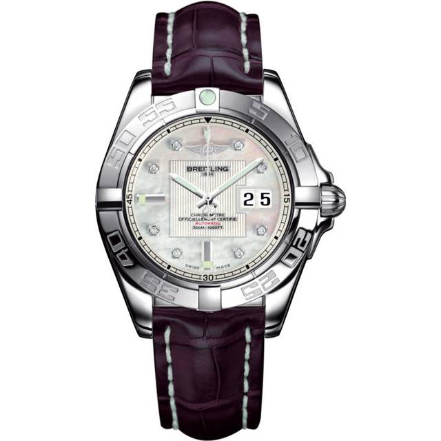 Breitling Watch Galactic 41 Pearl Diamond - White