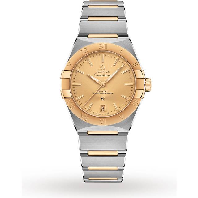 Constellation Co-Axial 36mm Mens Watch Gold
