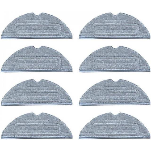 Microfiber Cloth for Xiaomi Roborock S7 S7 Plus T7 And T7 Plus, 7-Piece Set of Vacuum Cleaner Accessory, Includes 5 Cloths + 2 Side Brushes