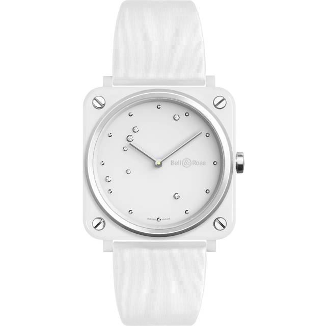 Bell & Ross Watch BRS White Diamond Eagle - White
