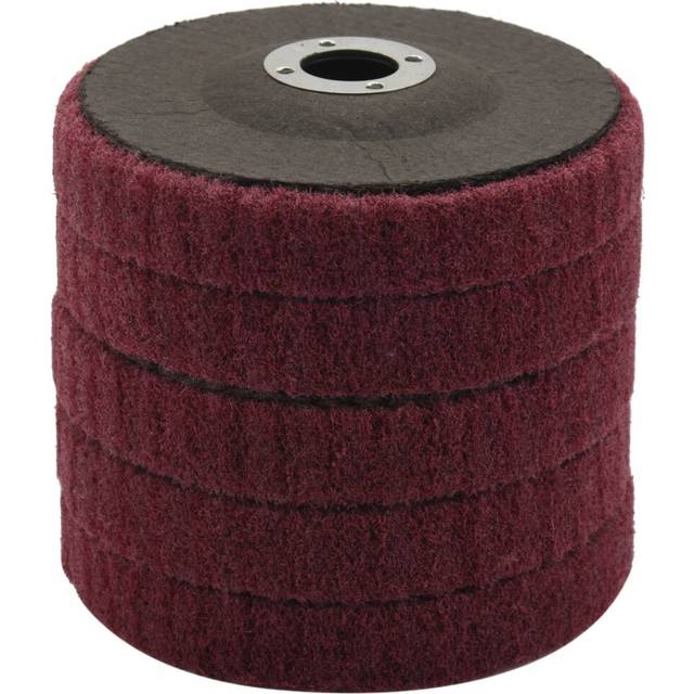 5Pcs 4 Inch Nylon Fiber Flap Disc Polishing Grinding Wheel,Scouring Pad Buffing Wheel for Angle Grinder