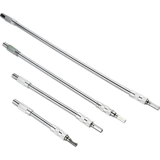 15cm-40cm Hex Flexible Shaft Extension Drill Hex Flexible Shaft Impact Driver Ratchet Screwdriver Bits Extend Rod Extension Bar