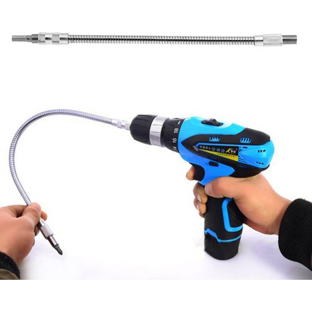 150/200/300mm Flexible Shaft Tool Bit Holder Connector Extension Screwdriver Drill Bit Socket Driver Adapter Hex Drill Bit