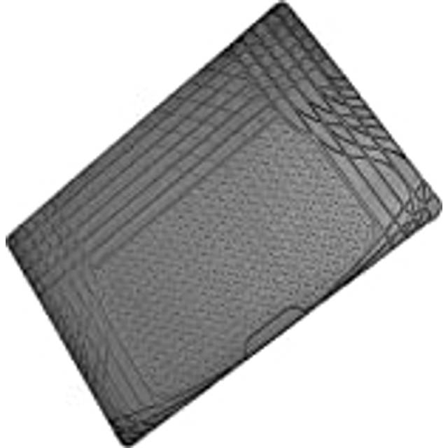 Sakura Black Rubber Boot Mat SS5125 - Protects Your Vehicle Carpet - 120 x 80 cm - Fits All Cars - Trim-To-Fit
