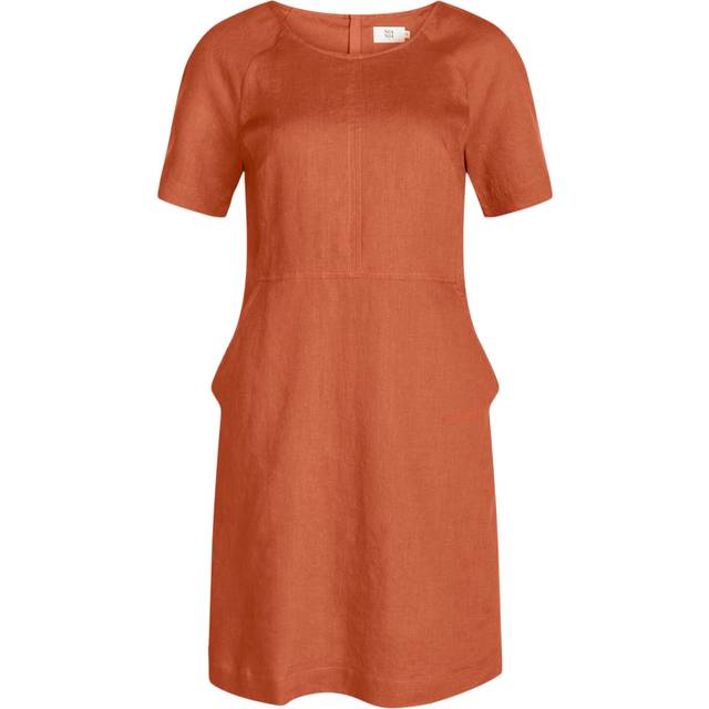Noa Noa Lise Linen Dress, Auburn