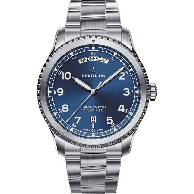 Breitling Watch Aviator 8 Automatic Day Date 41 - Blue