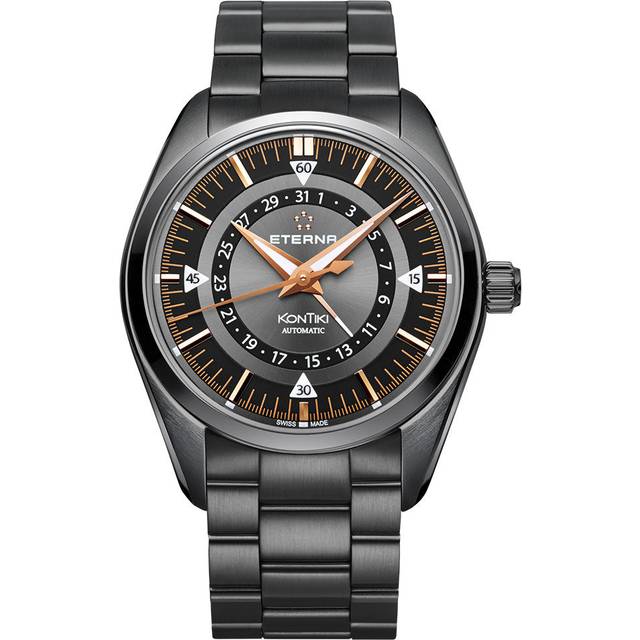 Eterna Watch KonTiki Four Hands - Black