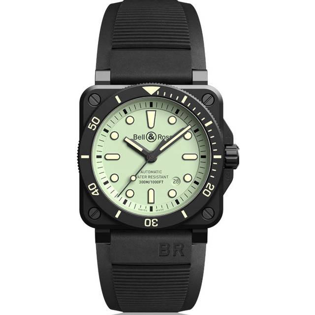Bell & Ross Watch BR 03-92 Diver Full Lum Limited Edition - Green