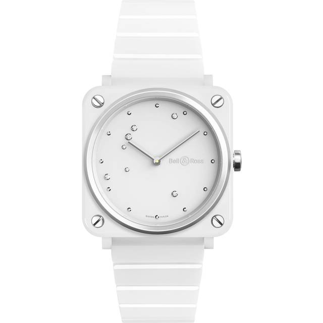 Bell & Ross Watch BRS White Diamond Eagle - White
