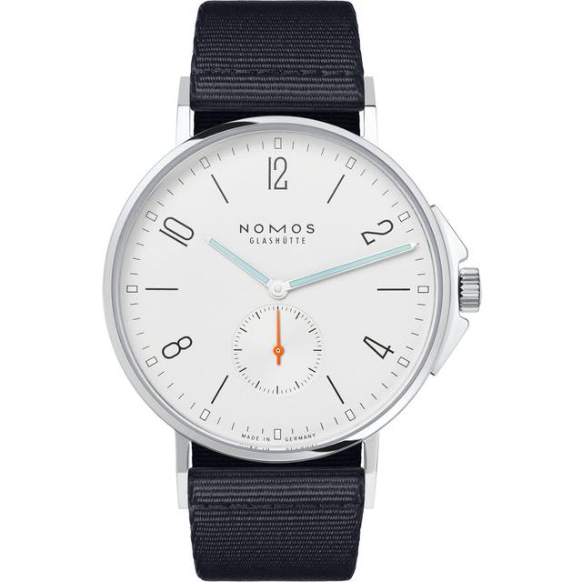 Nomos Glashutte Watch Ahoi Sapphire Crystal - White