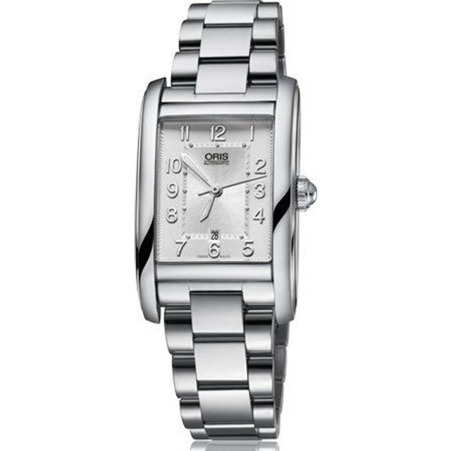 Oris Watch Rectangular Date Lady Bracelet - Silver