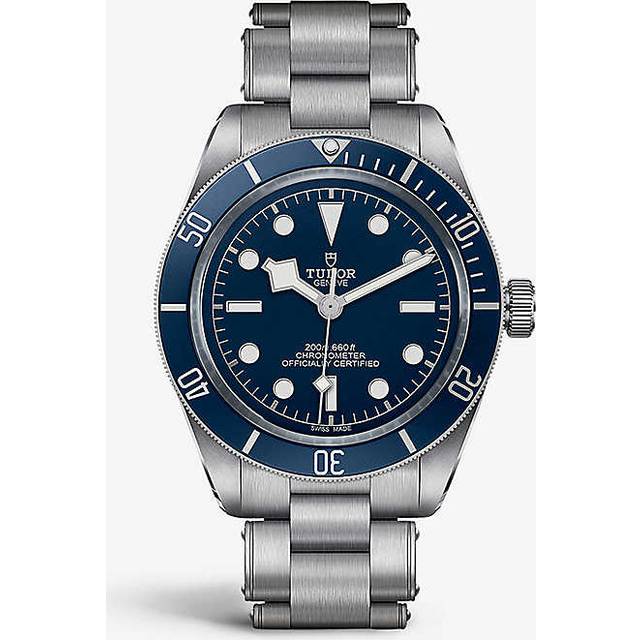 Tudor Mens Silver M79030b-0001 Black Bay Fifty-eight, Stainless-steel and Automatic Watch 39mm - SILVER