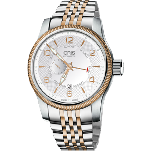 Oris Watch Big Crown Pointer Day Date Bracelet D - Silver