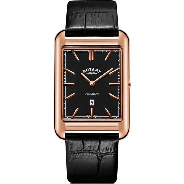 Rotary Watch Cambridge Mens - Black
