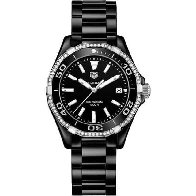 TAG Heuer Watch Aquaracer 300m Ceramic Ladies - Black