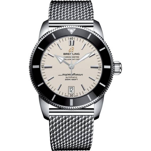 Breitling Watch Superocean Heritage II 42 Steel Stratus Silver - Silver