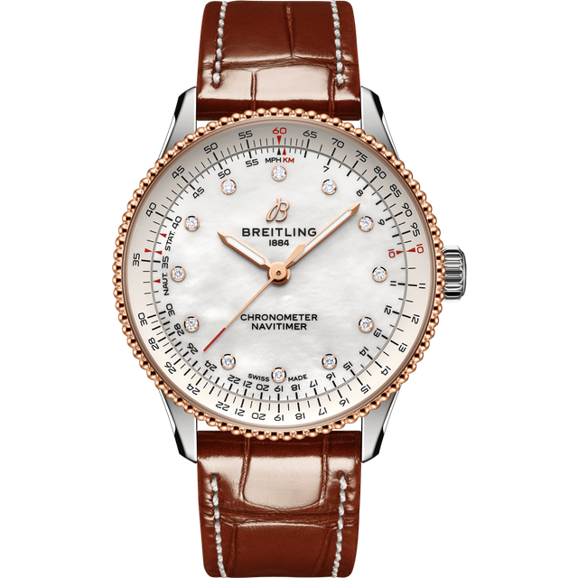 Breitling Navitimer 36 Automatic Alligator Watch