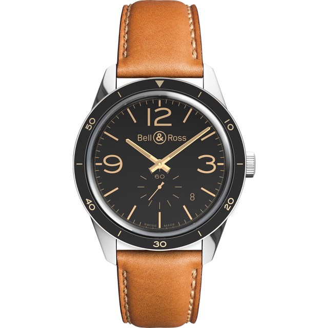 Bell & Ross Watch Vintage BR 123 Golden Heritage - Black