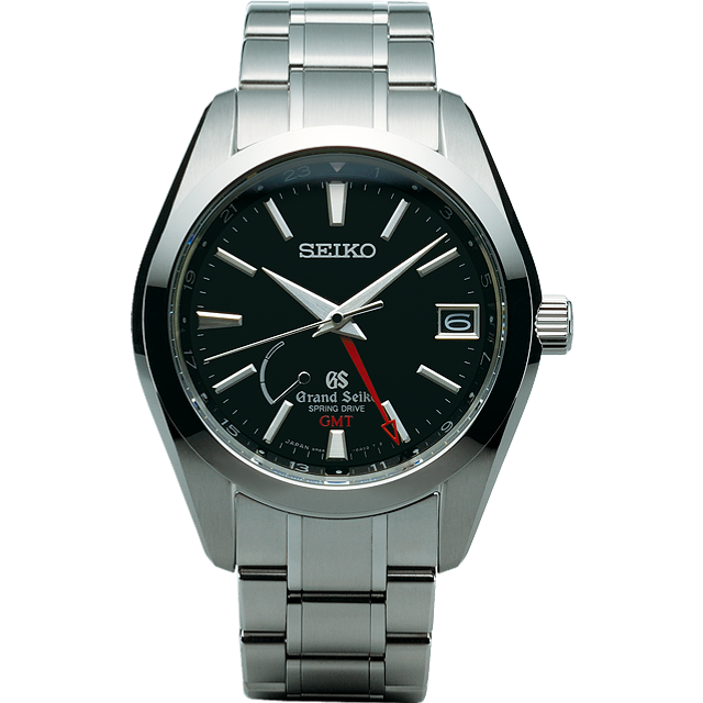 Grand Seiko Watch Spring Drive GMT - Black