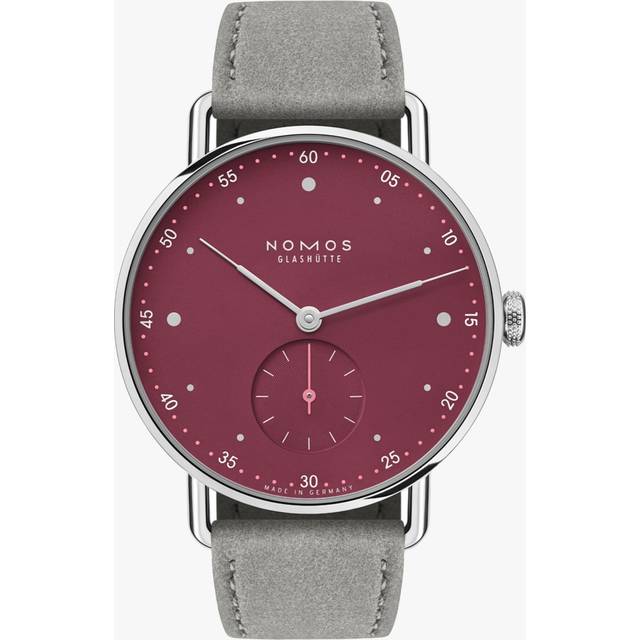 Nomos Glashutte Metro 33 Muted Red