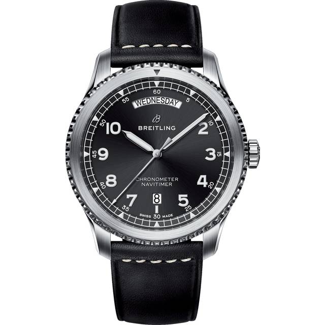 Breitling Watch Aviator 8 Automatic Day Date 41 - Black