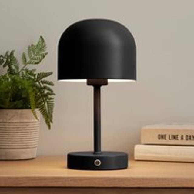 Keko Rechargeable Touch Dimmable Table Lamp - Black
