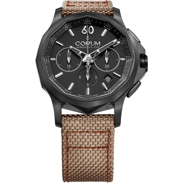 Corum Watch Admirals Cup Legend 42 Chronograph - Black