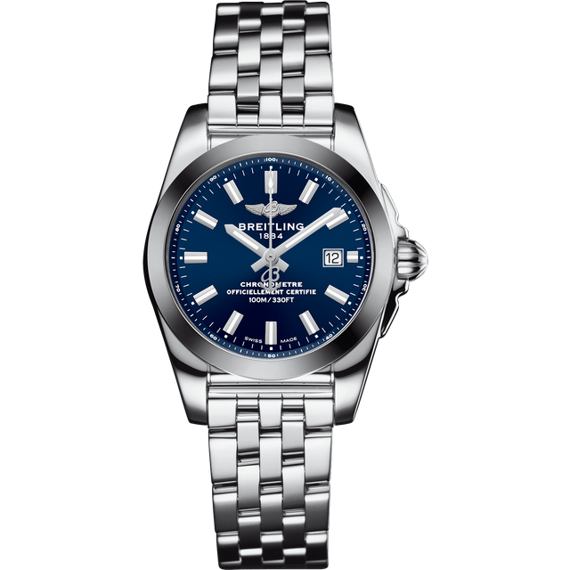 Breitling Watch Galactic 29 Sleekt Pilot Bracelet - Blue