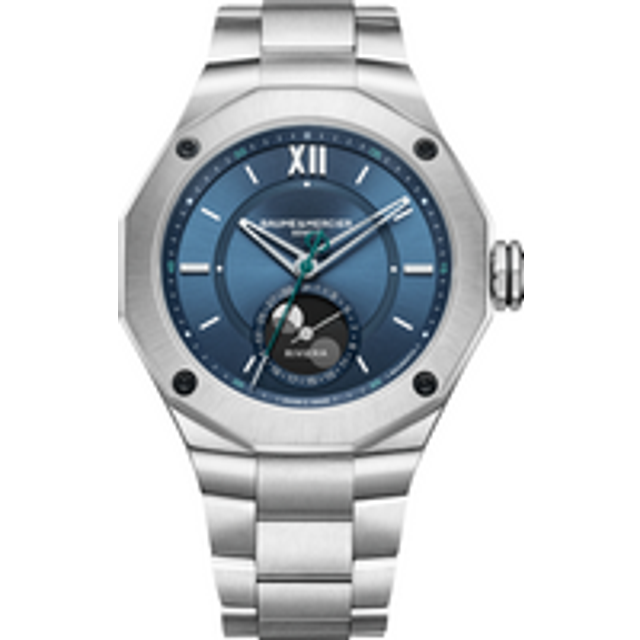 Baume et Mercier Riviera Baumatic Moonphase Mens Watch