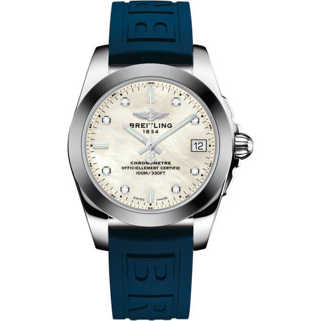 Breitling Watch Galactic 36 SleekT Pearl Diamond - White