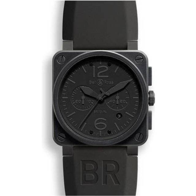 Bell & Ross Watch BR 03 94 Phantom Chronograph - Black