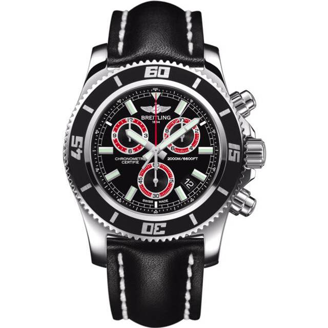 Breitling Watch Superocean Chronograph M2000 Volcano Black - Black