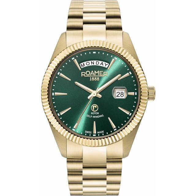 Roamer Watch Primeline Day Date - Green