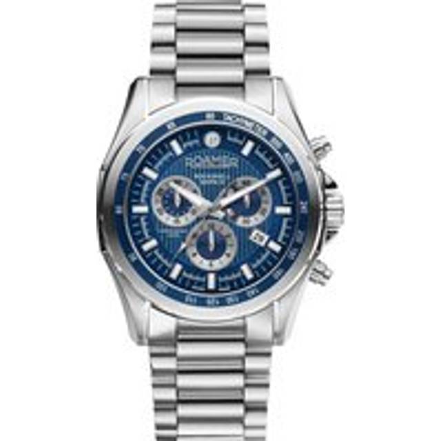 Roamer Rockshell Mark III Chrono Blue