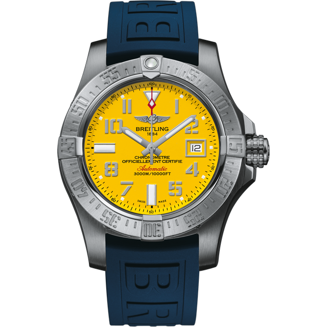 Breitling Watch Avenger Seawolf Cobra Yellow - Yellow