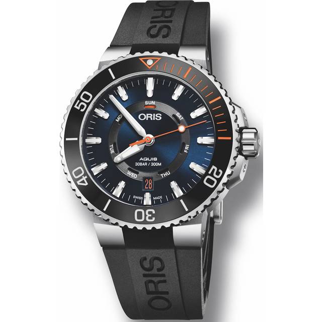 Oris Watch Aquis Staghorn Restoration Limited Edition - Blue