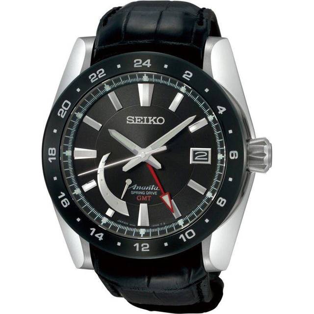 Seiko Ananta Spring Drive GMT - Black