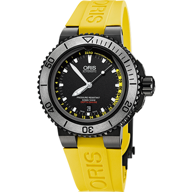 Oris Watch Aquis Depth Gauge Rubber Set - Black