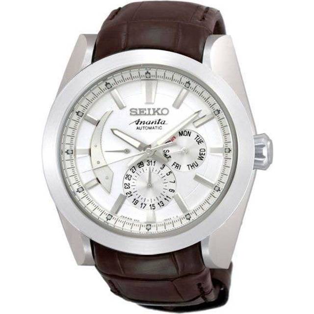 Seiko Ananta Multi-Hand Automatic - Silver