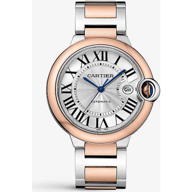 Cartier Mens Rose Gold and Steel Crw2bb0034 Ballon Bleu De 18ct Rose-gold Stainless-steel Automatic Watch 1 Size - Rose gold and steel