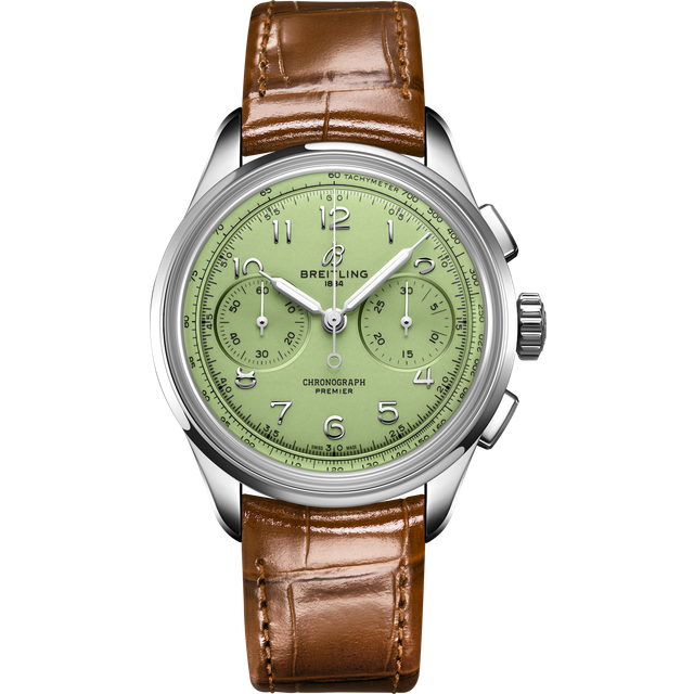 Breitling Premier Heritage B09 40h Pistachio Green
