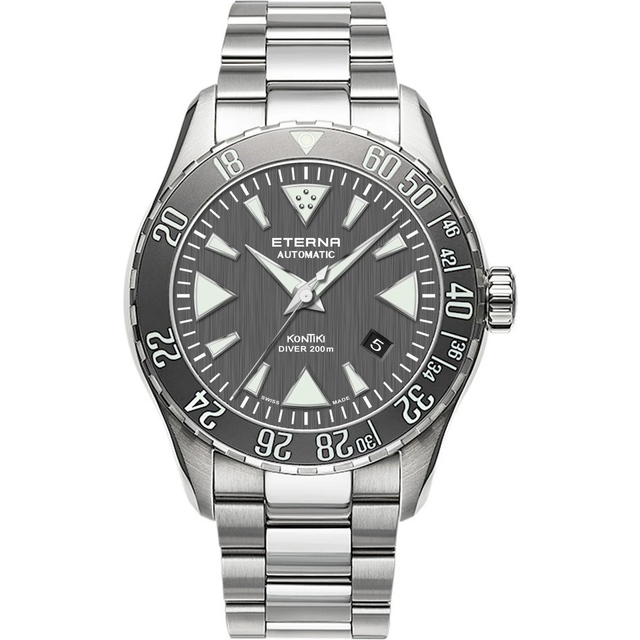 Eterna Watch KonTiki Diver Silver