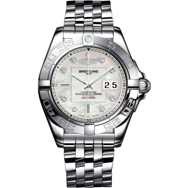 Breitling Watch Galactic 41 Pearl Diamond - White