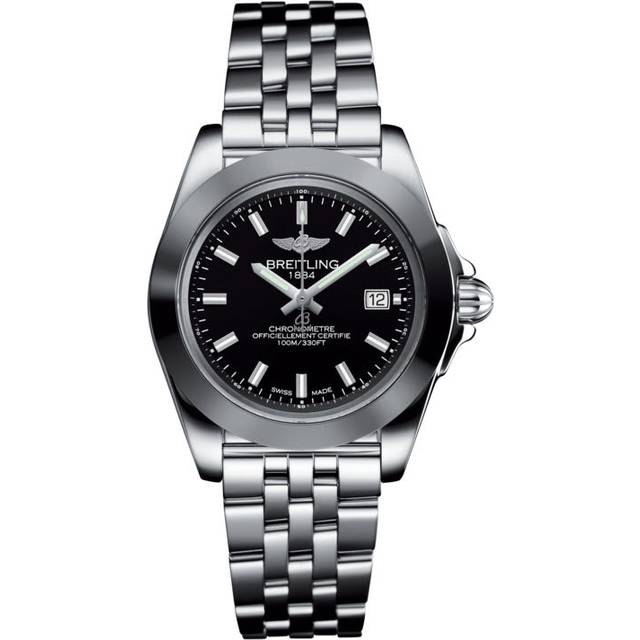 Breitling Watch Galactic 32 Sleek Edition Pilot Bracelet - Black