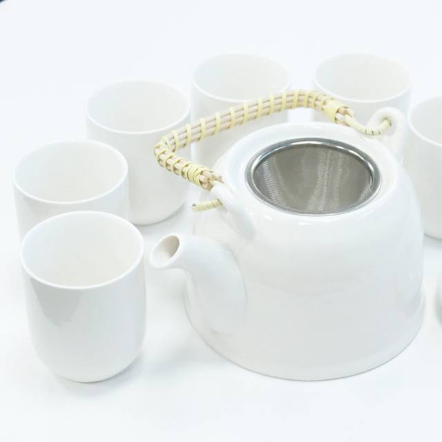 (Classic White) Herbal Teapot Sets