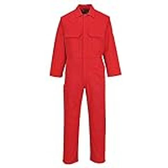 Portwest Bizweld FR Coverall - Red Tall - XL