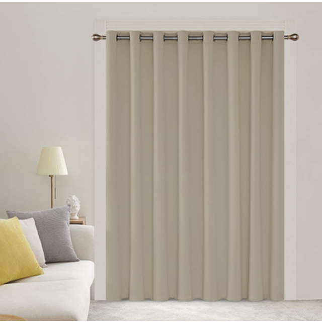 Deconovo Patio Door curtains 108 Inches Length - Living Room curtains