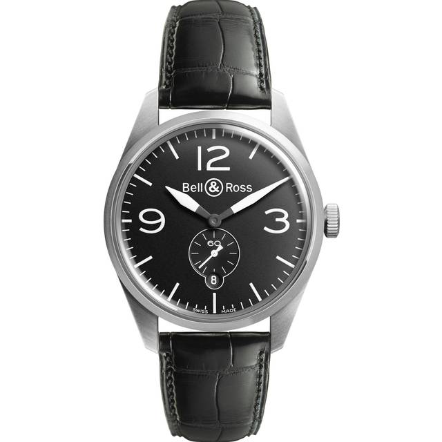 Bell & Ross Watch Vintage BR 123 Black - Black